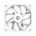Id-cooling cooler 12cm - tf-12025 white (15.2-35.2db, max. 129,39 m3/h, 4pin, pwm, 12cm,)