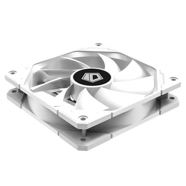 Id-cooling cooler 12cm - tf-12025-argb snow (13.8-30.5db, max. 115,87 m3/h, 4pin, pwm, led, 12cm, argb led, fehér)
