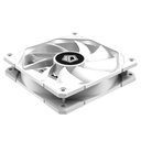 Id-cooling cooler 12cm - tf-12025-argb snow (13.8-30.5db, max. 115,87 m3/h, 4pin, pwm, led, 12cm, argb led, fehér)