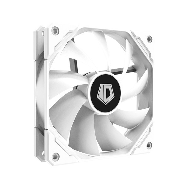 Id-cooling cooler 12cm - tf-12025-argb snow (13.8-30.5db, max. 115,87 m3/h, 4pin, pwm, led, 12cm, argb led, fehér)