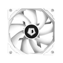 Id-cooling cooler 12cm - tf-12025-argb snow (13.8-30.5db, max. 115,87 m3/h, 4pin, pwm, led, 12cm, argb led, fehér)