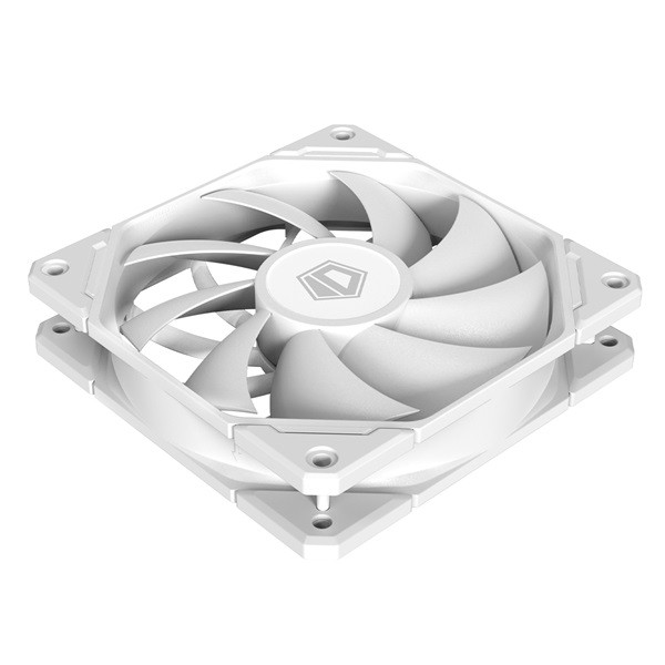 Id-cooling cooler 12cm - tf-12025-pro white (35.2db, max. 140,16 m3/h, 4pin, pwm, 12cm)