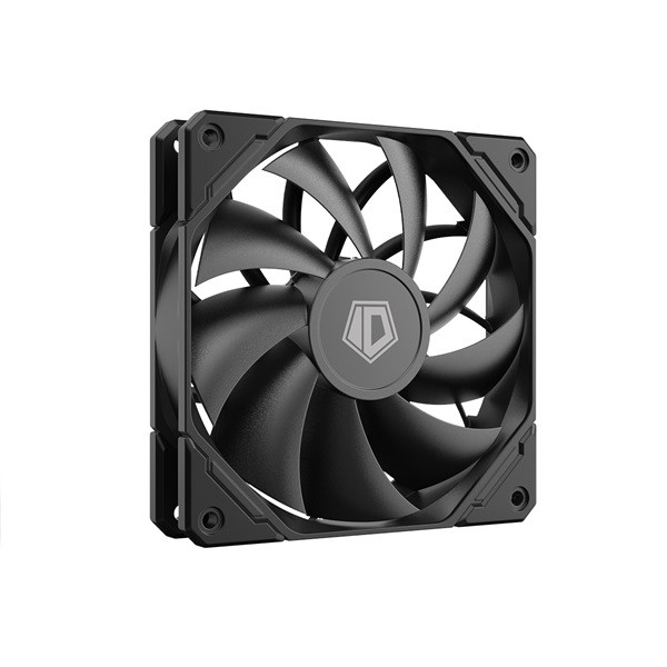 Id-cooling cooler 12cm - tf-12025-pro-black (35.2db, max. 140,16 m3/h, 4pin, pwm, 12cm)