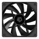 Id-cooling cooler 12cm - xf-120-k (35,2db, max.129,39 m3/h, 4pin, pwm, 12cm, fekete)