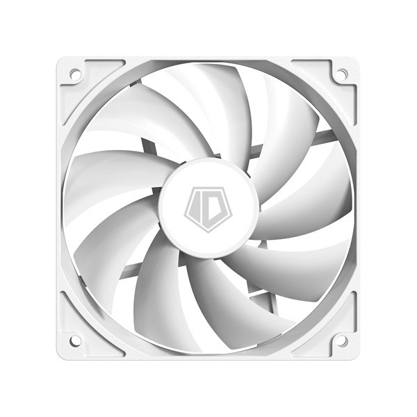 Id-cooling cooler 12cm - xf-120-w (35,2db, max.129,39 m3/h, 4pin, pwm, 12cm, fehér)