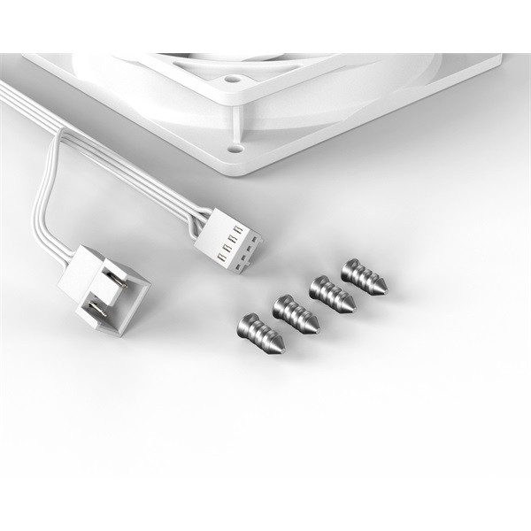 Id-cooling cooler 12cm - xf-120-w (35,2db, max.129,39 m3/h, 4pin, pwm, 12cm, fehér)