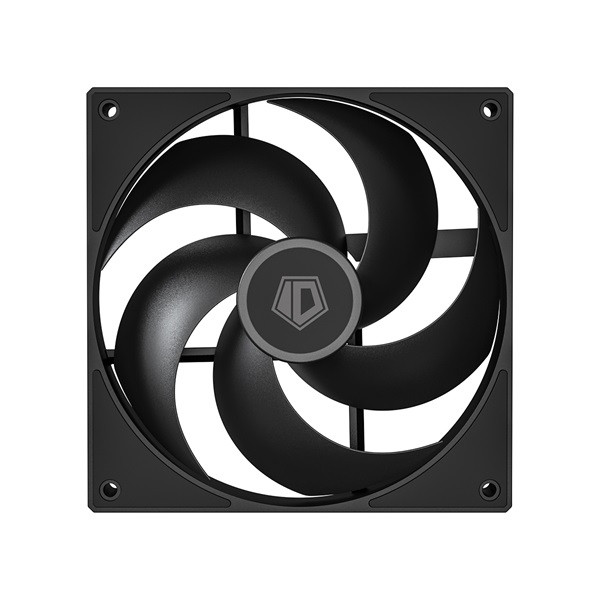 Id-cooling cooler 14cm - as-140-k (24,9db, max. 122,66 m3/h, 4pin, pwm, 14cm, fekete)