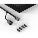Id-cooling cooler 14cm - as-140-k (24,9db, max. 122,66 m3/h, 4pin, pwm, 14cm, fekete)