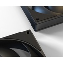 Id-cooling cooler 14cm - as-140-k (24,9db, max. 122,66 m3/h, 4pin, pwm, 14cm, fekete)