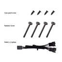 Id-cooling cooler 14cm - wf-14025-xt black (32,6db, max. 130,48 m3/h, 4pin pwm, fekete)