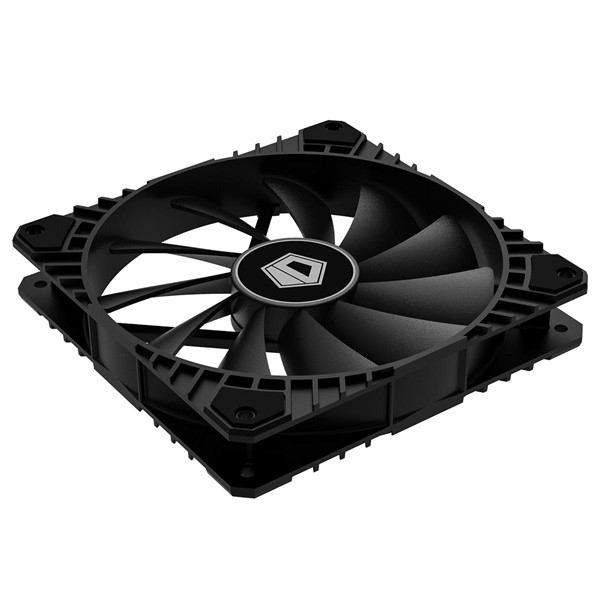 Id-cooling cooler 14cm - wf-14025-xt black (32,6db, max. 130,48 m3/h, 4pin pwm, fekete)