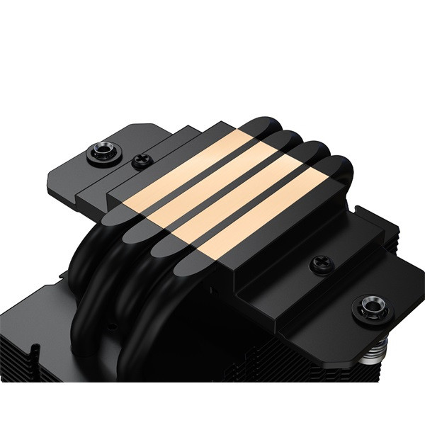 Id-cooling cpu cooler - frozn a400 black (25,8db; max. 77,81 m3/h; 4pin csatlakozó, 4 db heatpipe, 12cm, pwm)