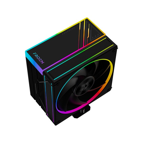 Id-cooling cpu cooler - frozn a410 argb (29.9db; max. 132,54 m3/h; 4pin, 4 db heatpipe, 12cm, a-rgb, pwm)