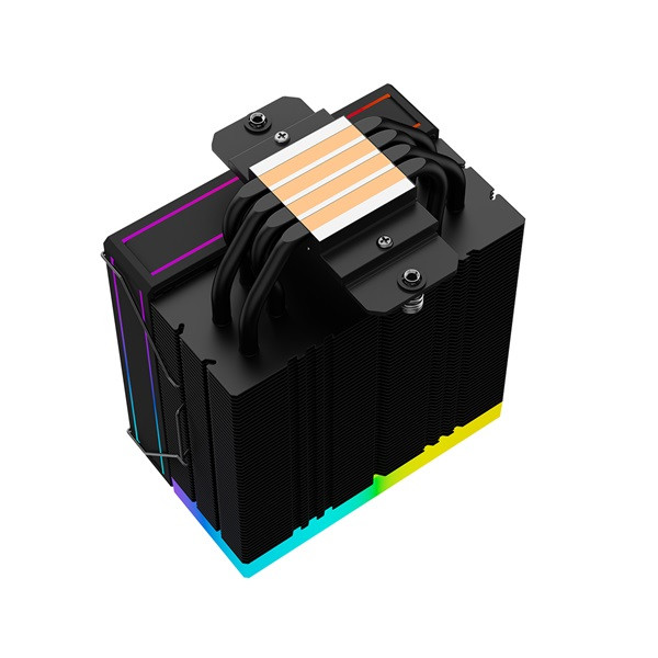 Id-cooling cpu cooler - frozn a410 argb (29.9db; max. 132,54 m3/h; 4pin, 4 db heatpipe, 12cm, a-rgb, pwm)