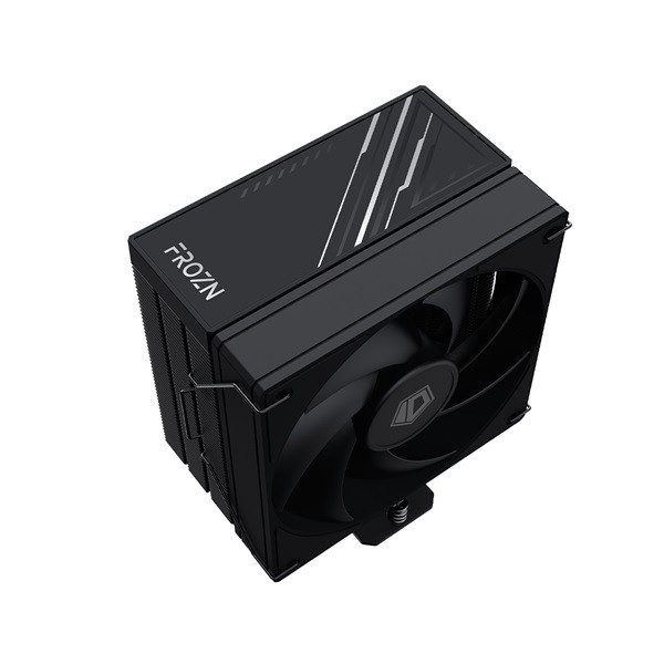 Id-cooling cpu cooler - frozn a410 black (28.95db; max. 132,94 m3/h; 4pin csatlakozó, 4 db heatpipe, 12cm, pwm)
