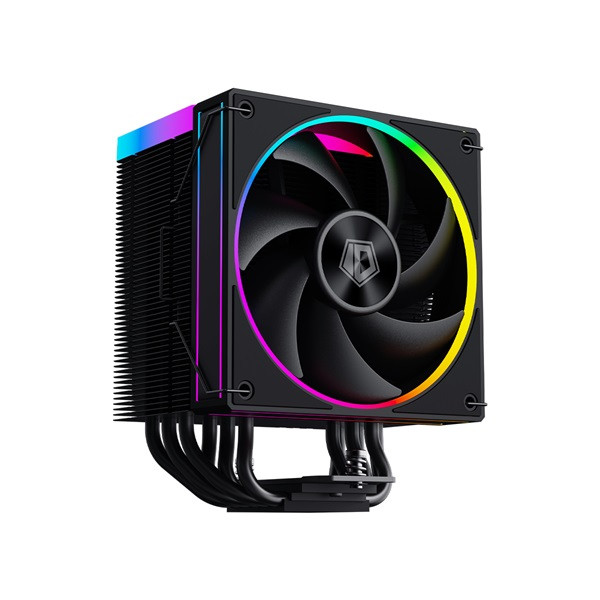 Id-cooling cpu cooler - frozn a610 argb (29.9db; max. 132,54 m3/h; 4pin, 4 db heatpipe, 12cm, a-rgb, pwm)