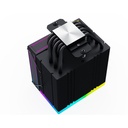 Id-cooling cpu cooler - frozn a610 argb (29.9db; max. 132,54 m3/h; 4pin, 4 db heatpipe, 12cm, a-rgb, pwm)