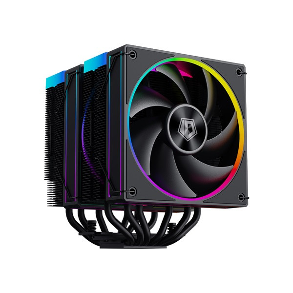 Id-cooling cpu cooler - frozn a620 argb (29,9db; max 132,52 m3/h; 4pin csatlakozó, 6 db heatpipe, 2x12cm, pwm)