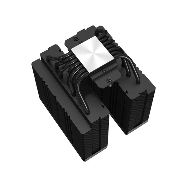 Id-cooling cpu cooler - frozn a720 black (33,5db; max 167,52 m3/h; 4pin csatlakozó, 7 db heatpipe, 2x12cm, pwm)