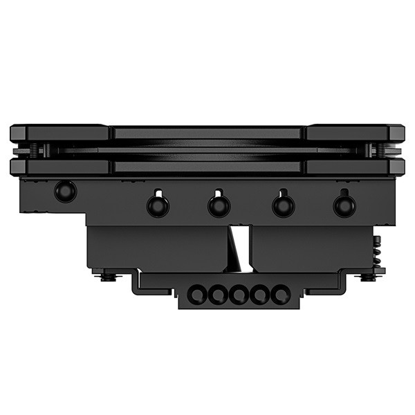 Id-cooling cpu cooler - is-55 black (low profile, 31,2db; max. 92,76 m3/h; 4pin csatlakozó, 5 db heatpipe, 12cm, pwm)