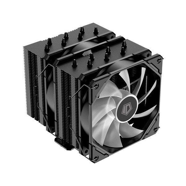 Id-cooling cpu cooler - se-207-xt argb (30.5 db; max 115,87 m3/h; 4pin csatlakozó, 7 db heatpipe, 2x12cm, pwm)