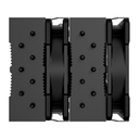 Id-cooling cpu cooler - se-207-xt argb (30.5 db; max 115,87 m3/h; 4pin csatlakozó, 7 db heatpipe, 2x12cm, pwm)