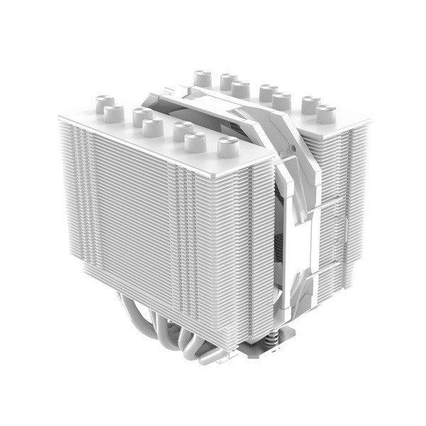 Id-cooling cpu cooler - se-207-xt slim snow (15.2-35.2 db; max 129,39 m3/h; 4pin csatlakozó, 7 db heatpipe, 2x12cm, pwm)