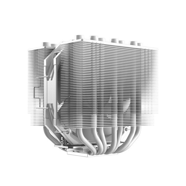 Id-cooling cpu cooler - se-207-xt slim snow (15.2-35.2 db; max 129,39 m3/h; 4pin csatlakozó, 7 db heatpipe, 2x12cm, pwm)