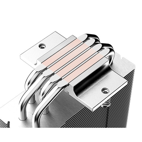 Id-cooling cpu cooler - se-214-xt argb white (13.8-30,5db; max. 115,87 m3/h; 4pin, 4 db heatpipe, 12cm, pwm, a-rgb led)