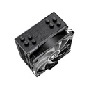Id-cooling cpu cooler - se-224-xts argb (28.9db; max. 118,93 m3/h; 4pin csatlakozó, 4 db heatpipe, 12cm, pwm, a-rgb led)