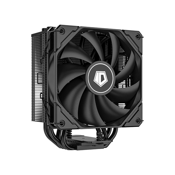 Id-cooling cpu cooler - se-224-xts black (28.9db; max. 118,93 m3/h; 4pin csatlakozó, 4 db heatpipe, 12cm, pwm)