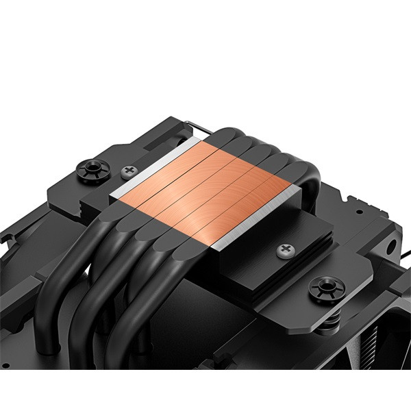 Id-cooling cpu cooler - se-225-xt black v2 (15.2-35.2 db; max 129.39 m3/h; 4pin csatlakozó, 5 db heatpipe, 2x12cm, pwm)