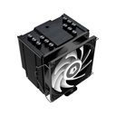 Id-cooling cpu cooler - se-226-xt argb (16.2-31.5db; max 95,99 m3/h; 4pin csatlakozó, 6 db heatpipe, 12cm, pwm, led)