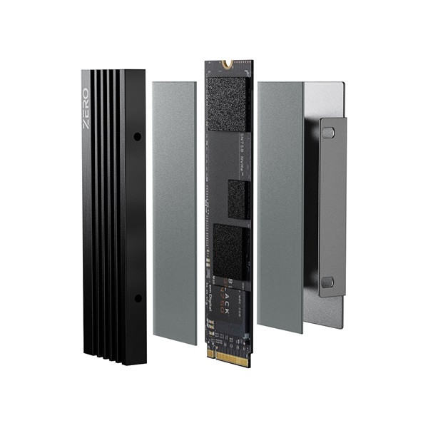 Id-cooling m.2 ssd hűtőborda - zero m05 (+thermal pad)