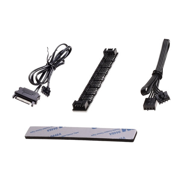 Id-cooling ventilátor tápkábel elosztó - fh-07 (7 db 4pin)
