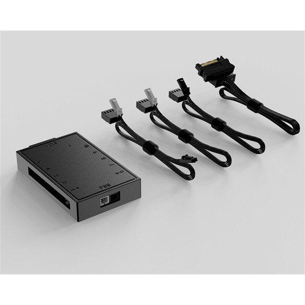 Id-cooling ventilátor tápkábel elosztó - fh-10 pwm (10 db 4pin)