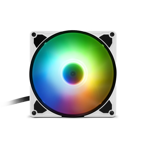 Sharkoon cooler 14cm - silentstorm 140 pwm rgb fan (34,7db; 121,9 m3/h; 1400rpm; 3pin + 4pin csatlakozó; ház hűtésre)