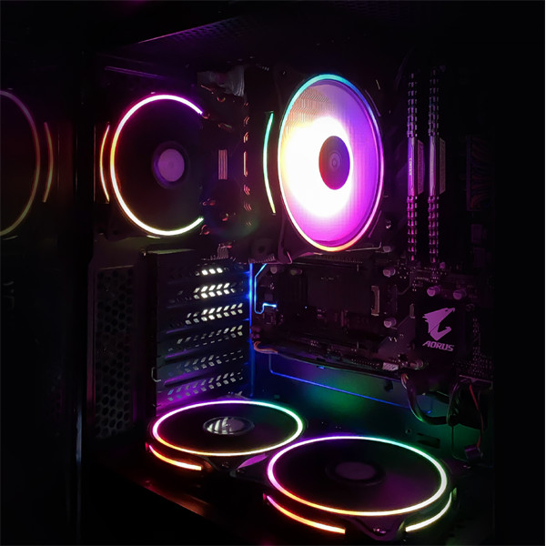 Spirit of gamer cpu cooler - cpu aircooler 120 mm argb (27db; 2500 rpm; 1x12cm; aluminium/réz)