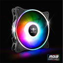 Spirit of gamer cpu cooler - cpu aircooler 120 mm argb (27db; 2500 rpm; 1x12cm; aluminium/réz)