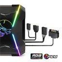 Spirit of gamer cpu cooler - cpu aircooler pro argb (27db; 1600 rpm; 1x12cm; aluminium/réz)