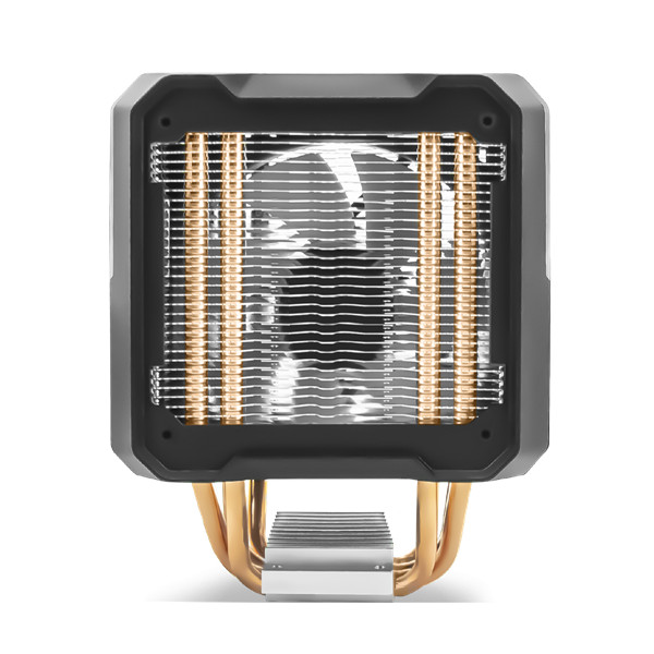 Spirit of gamer cpu cooler - cpu aircooler pro argb (27db; 1600 rpm; 1x12cm; aluminium/réz)