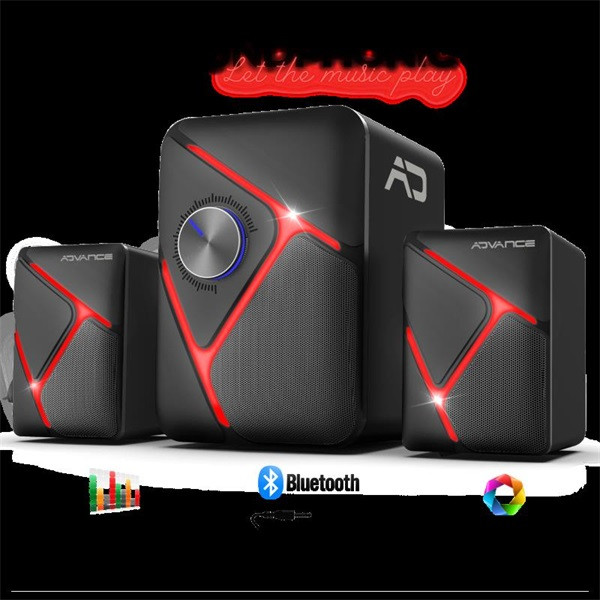 Advance hangszóró - soundphonic rgb 11w rms bluetooth (2.1, bluetooth/3,5mm jack, rgb, fekete)