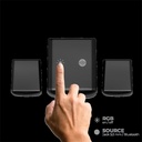 Advance hangszóró - soundphonic rgb 11w rms bluetooth (2.1, bluetooth/3,5mm jack, rgb, fekete)
