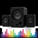 Advance hangszóró - soundphonic rgb 11w rms bluetooth (2.1, bluetooth/3,5mm jack, rgb, fekete)