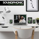 Advance hangszóró - soundphonic rgb 11w rms bluetooth (2.1, bluetooth/3,5mm jack, rgb, fekete)