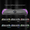 Advance hangszóró - soundphonic rgb 6w rms bluetooth (2.0, bluetooth/3,5mm jack, rgb, fekete)