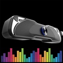 Advance hangszóró - soundphonic rgb 6w rms bluetooth (2.0, bluetooth/3,5mm jack, rgb, fekete)