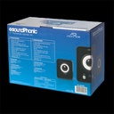Advance hangszóró - soundphonics 6w rms (2.1, 3,5 mm jack, fekete)