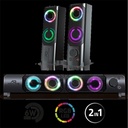 Advance hangszóró - soundphonics rgb 6w rms (2.0, 3,5mm jack, rgb, fekete)