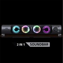 Advance hangszóró - soundphonics rgb 6w rms (2.0, 3,5mm jack, rgb, fekete)